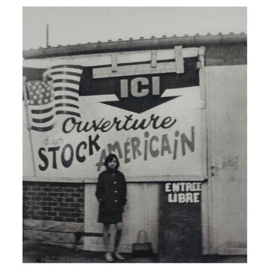 Photo de l'oOuverture du Stock américain à Anthisnes en 1966